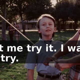 Let me try it. I want to try.