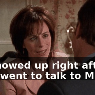 It showed up right after she went to talk to Mr. Li.