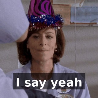 ♪ I say yeah ♪