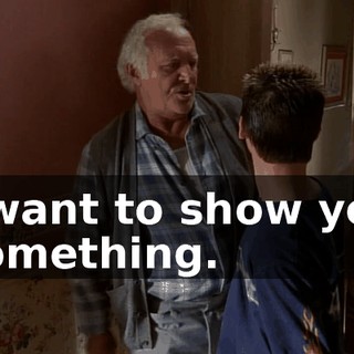 I want to show you something.