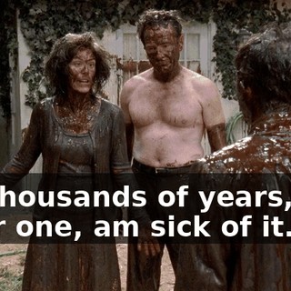 for thousands of years, and I, for one, am sick of it.