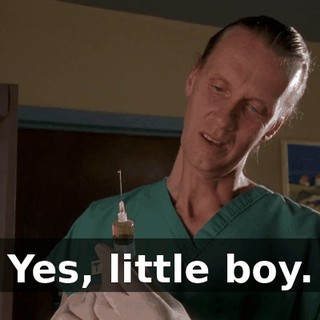 Yes, little boy.