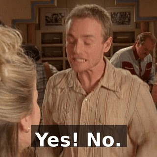 Yes! No.