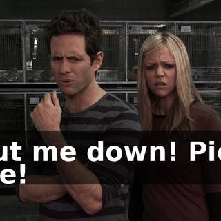 Put me down! Pick me!