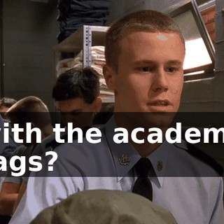 with the academy rags?