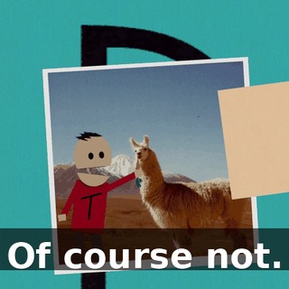 Of course not.