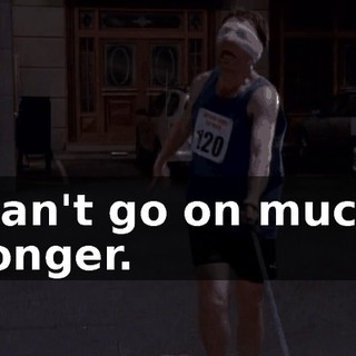 Can't go on much longer.
