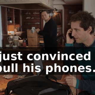 He just convinced Yao to pull his phones.