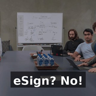 eSign? No!