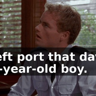 I left port that day a 16-year-old boy.