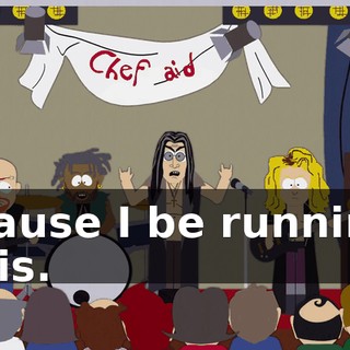 'Cause I be running this.