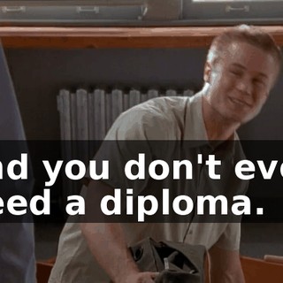 and you don't even need a diploma.