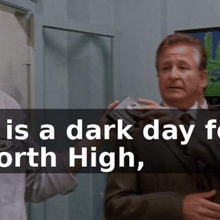 It is a dark day for North High,