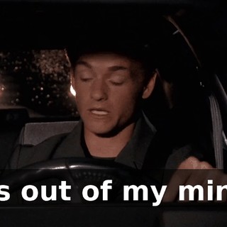 It's out of my mind.