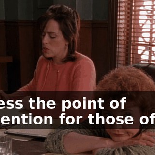I guess the point of contention for those of you