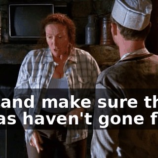 Oh, and make sure these sodas haven't gone flat.