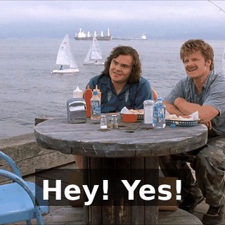 Hey! Yes!