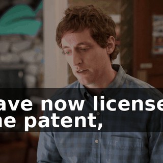 have now licensed the patent,