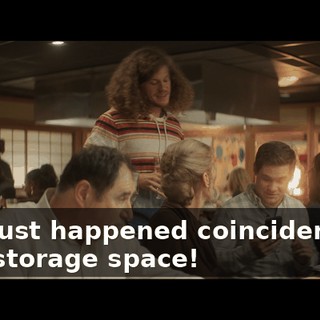 This just happened coincidentally. Hey, storage space!