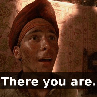 There you are.