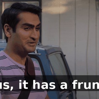 Plus, it has a frunk--