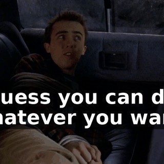 I guess you can do whatever you want.