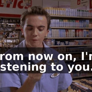From now on, I'm listening to you.
