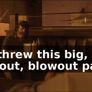 We threw this big, tits-out, blowout party,