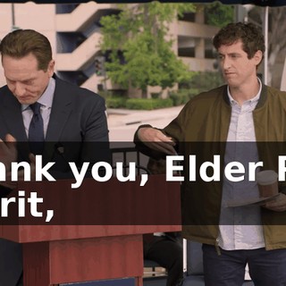 Thank you, Elder Red Spirit,
