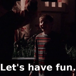 Let's have fun.