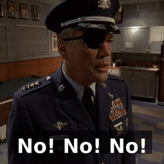 No! No! No!