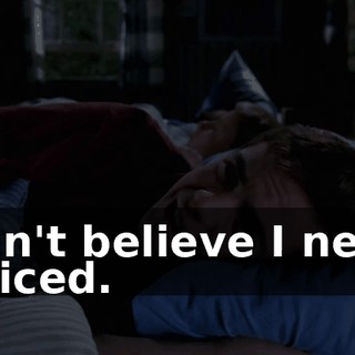 I can't believe I never noticed.