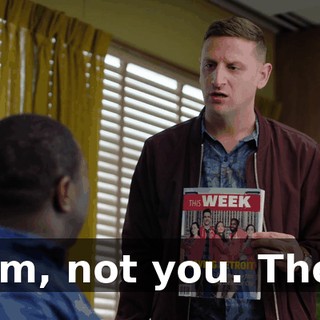 - Tim, not you. Them.