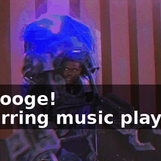 -Scrooge! -[stirring music playing]