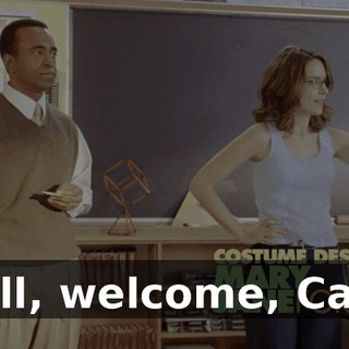 Well, welcome, Cady.