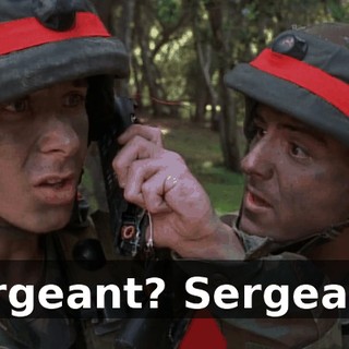 Sergeant? Sergeant?