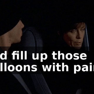 and fill up those balloons with paint.