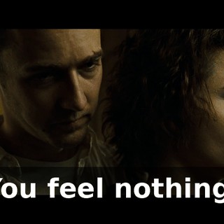 You feel nothing.