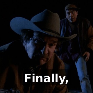 Finally,