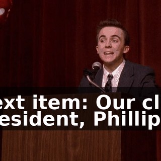 Next item: Our club president, Phillip,