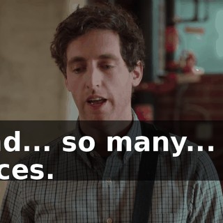 and... so many... f-- faces.
