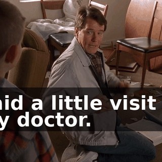 Paid a little visit to my doctor.