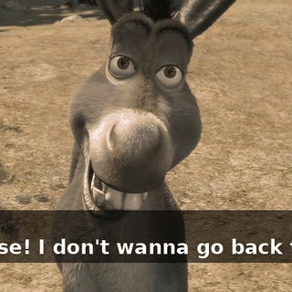 - No. - Please! I don't wanna go back there!