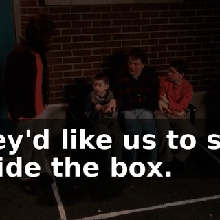 They'd like us to stay inside the box.