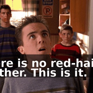 There is no red-haired brother. This is it.