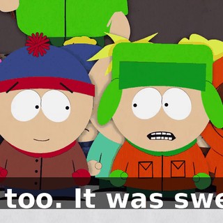 Me too. It was sweet.