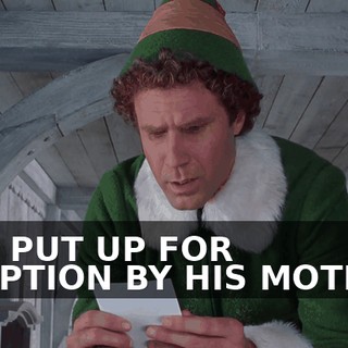 AND PUT UP FOR ADOPTION BY HIS MOTHER,