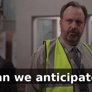 than we anticipated.