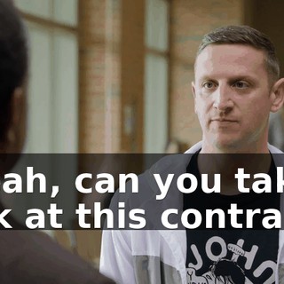 - Yeah, can you take a look at this contract?