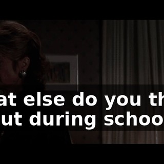 What else do you think about during school?